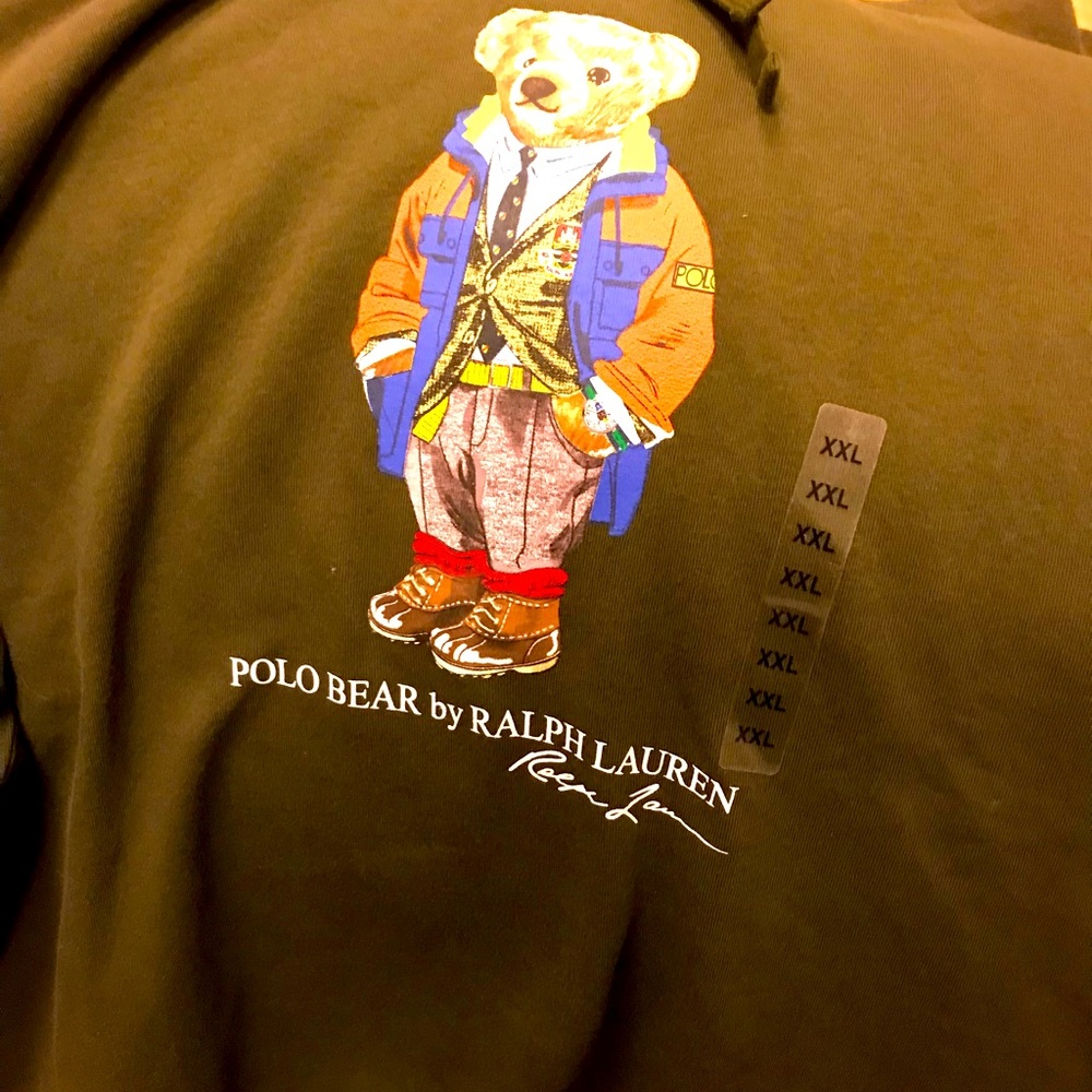 Green Polo Bear 🐻🔥Hoodie XXL